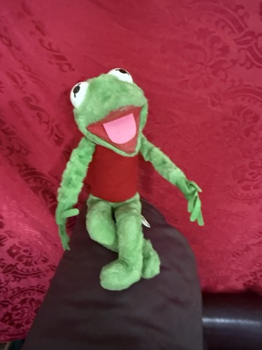Ideal 1966 kermit puppet - ideal,