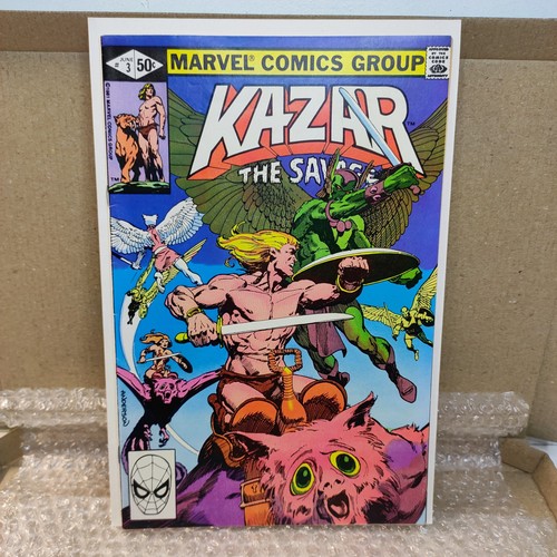 Kazar the savage - savage, marvel