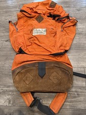 Vintage Class 5 Mountaineering Equipage Hiking Pack Orange