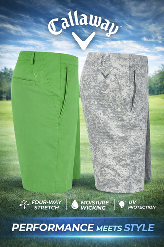 Callaway series golf shorts - callaway,