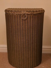  Lloyd loom linen basket, half