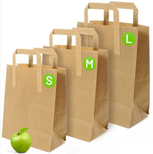 Brown kraft paper bag - kraft,
