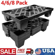 4/6/8x Plastic Pallets
