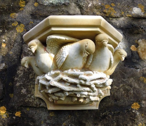 The tudor gate huddled doves - the,