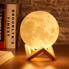 3D Moon Night Light  Romantic