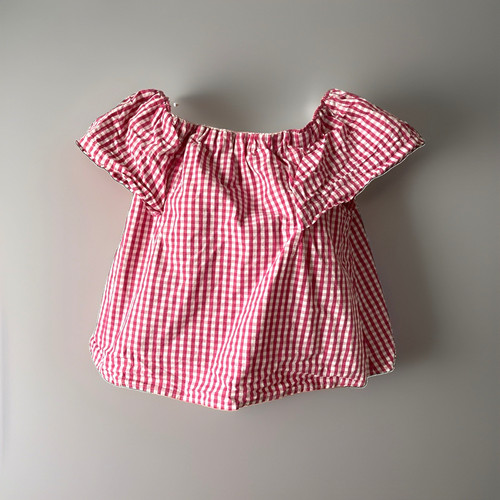 Topshop gypsy top cerise - topshop,
