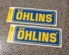 Genuine Ohlins decals (x2)