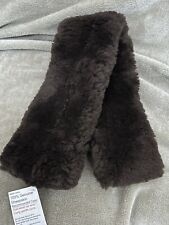 NEW SHEEPSKIN BROWN GIRTH SLEEVE