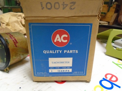 Vintage aircraft tachometer - ac,