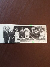 H1h Ephemera 1970 Picture Wedding Broadstairs Truscott Holden Wed