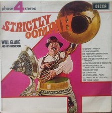 Will Glahe Orchestra Strictly Oompah LP Decca Phase 4 Stereo German Folk VG+