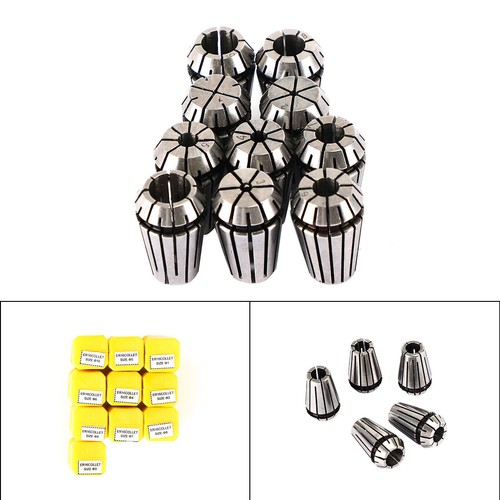 Steel er16 collet set 10pcs - steel,