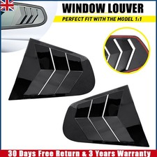 2x Window Quarter Louver Side