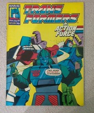 Transformers G1 UK Marvel