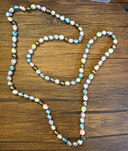 Multicolour baroque pearl - baroque,