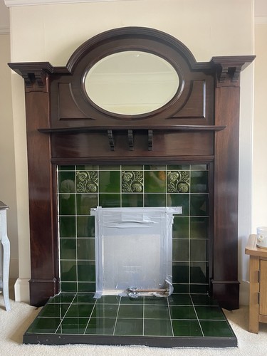 Original period fireplace - original,
