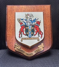 Thames Valley Police Mess Shield Plaque Vintage