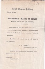 GREAT WESTERN RAILWAY -