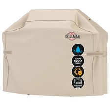 Grillman BBQ Cover, Gas Barbecue Cover fits Weber BBQ,(183L x 66W x 130H cm)