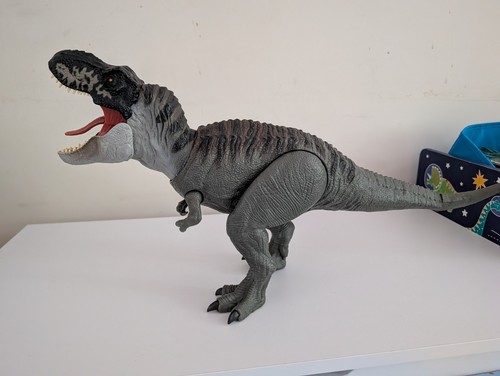 Mattel jurassic world rex - jurassic, t-rex