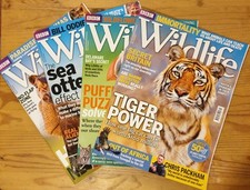 BBC Wildlife Magazines Variety of 2010 - 2016 Editions VGC/GC