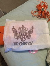 KOKO Orange And Gold Clutch