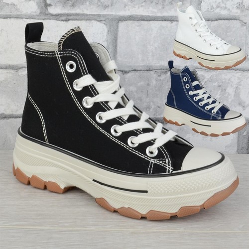 Womens ladies lace - lace, up