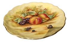 Aynsley "Orchard Gold" Pattern  Scallop Edge Plate