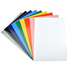 10 x A4 Colour Self Adhesive Waterproof Matte/Glossy Craft Vinyl for Die Cutting