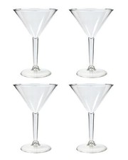 4x Martini Cocktail Glasses