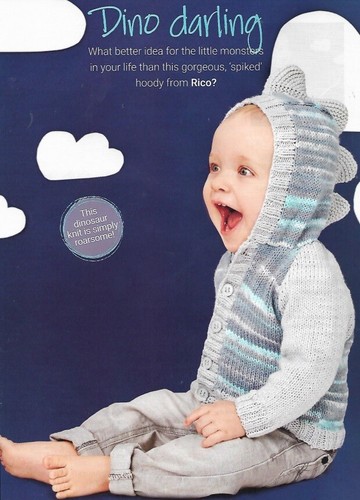 Knitting pattern dinosaur - -,
