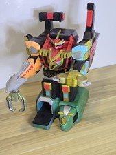 Power Rangers Megazord Wild Force Deluxe Command 2002 Large Toy Vehicle. 