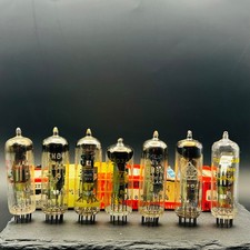 7x EM84 Magic Eye Tubes