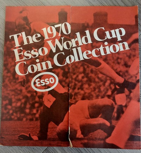 1970 esso world cup coin - esso,