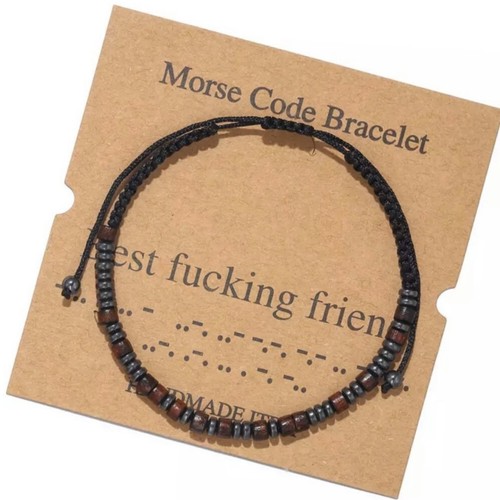 Morse code bracelets - morse, bracelets,