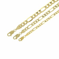 10k Solid Yellow Gold Figaro
