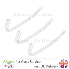 Hearing Aid Libby Horn Earmold Tube Ear Mold Tubing  3 mm and 4 mm Single- CLEAR