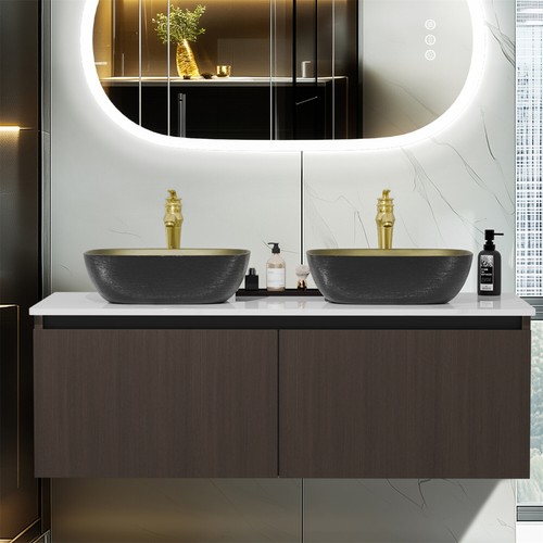 Vintage wall floating bathroom - vintage,