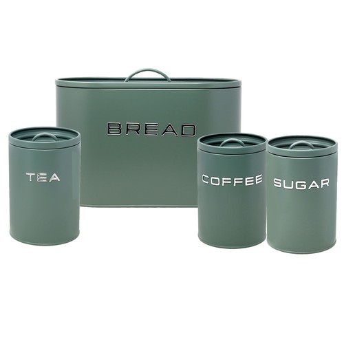 Bread bin tea coffee - bread,