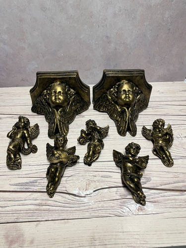 7pc gothic black gold - 7pc,