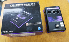 TC. HELICON Voice tone X1  MEGAPHONE & DISTORTION Vocal Effects unit Boxed + psu