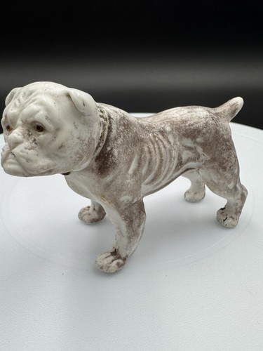 Antique bisque english - antique, bulldog