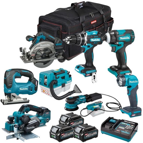 Makita 40v piece combo kit - makita,