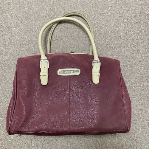 Vintage antler plum - antler, holdall