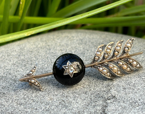 Antique diamond arrow - antique,