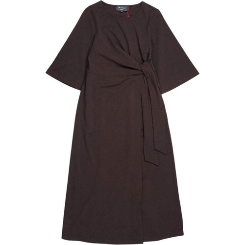 Wyse cocoa jersey dress - wyse,