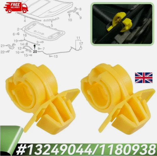 Bonnet stay clip - clip, for