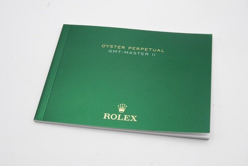 Rolex gmt master booklet - gmt-master, ii
