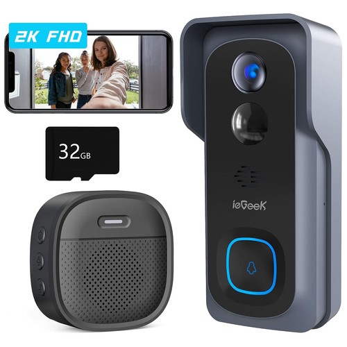 Iegeek video doorbell - hd,