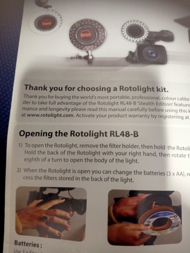 Rotolight sound and light kit - and,